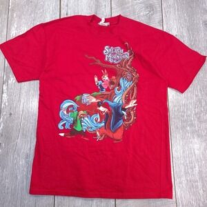 Disney Splash Mountain T Shirt Kids XL 18-20 Red Excellent Br'er Rabbit Graphic